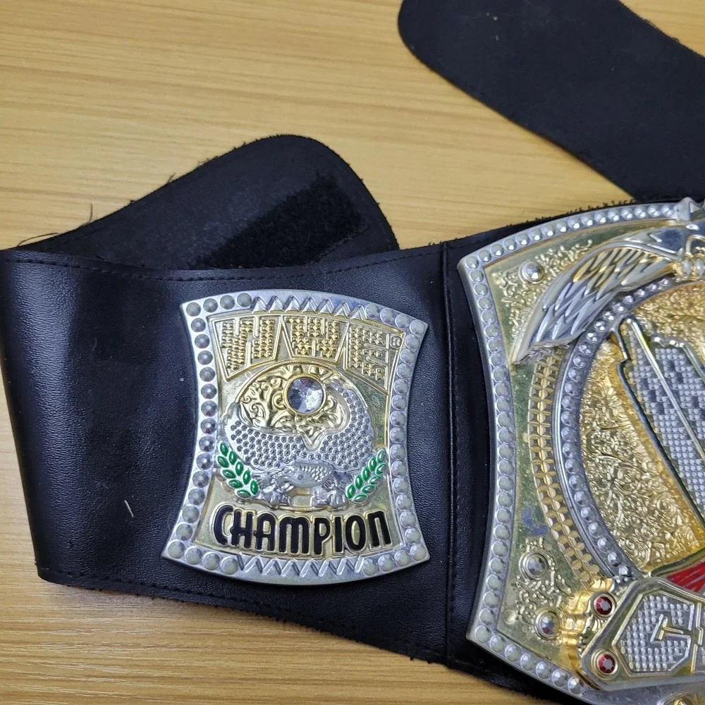 2010 WWE Inc Spinner Championship Belt John Cena Toy Gold Raw Champ Toy
